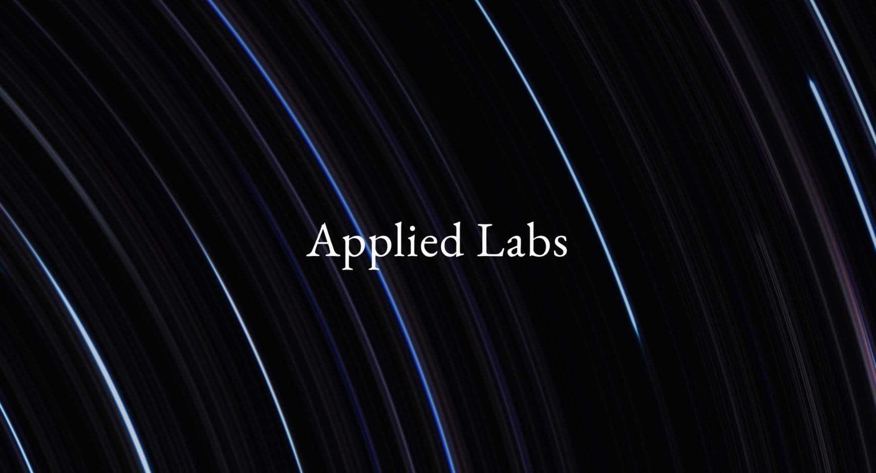 Applied Labs platform diagram